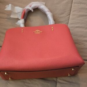 NWT Coach Pink Satchel Bag